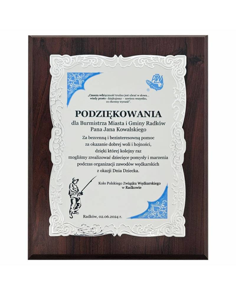 PD73 - PRZYKŁAD Z GRAWERTONEM